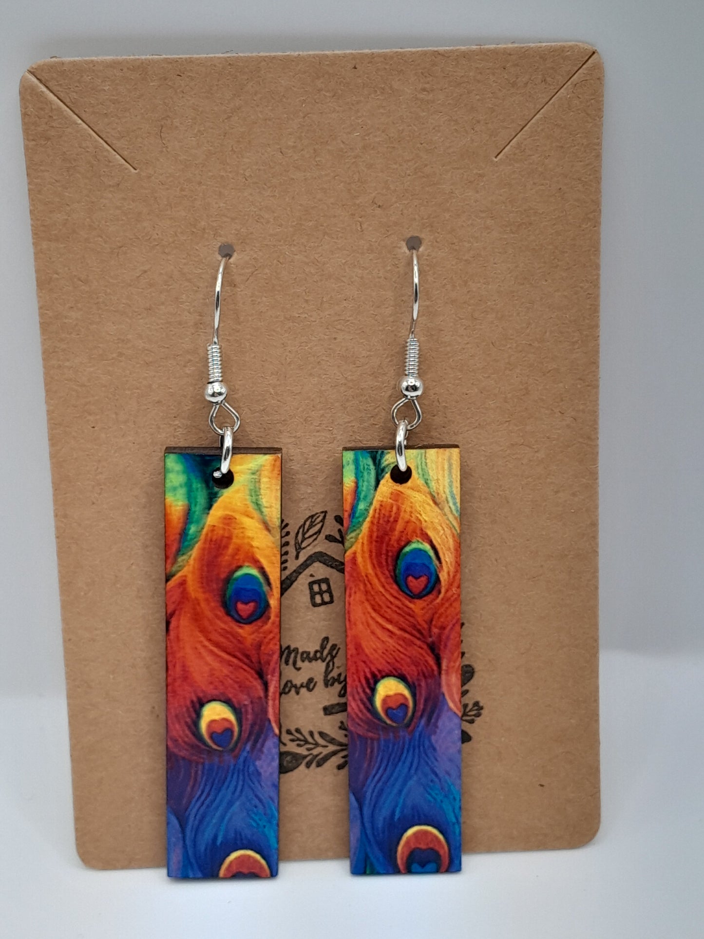 Peacock Earrings