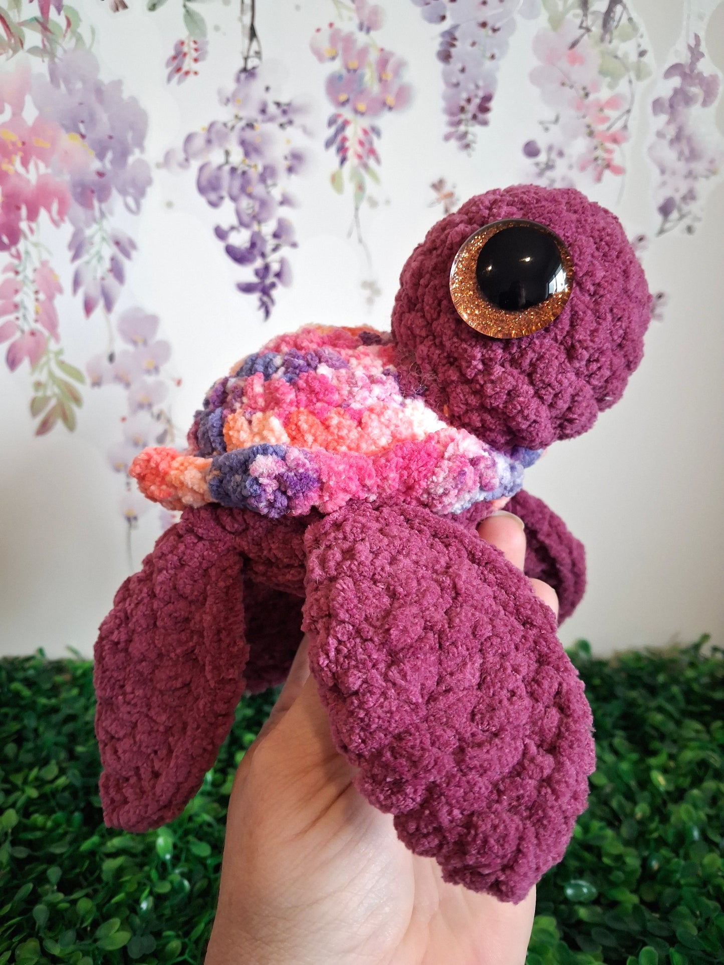 Sea turtle - Dark purple