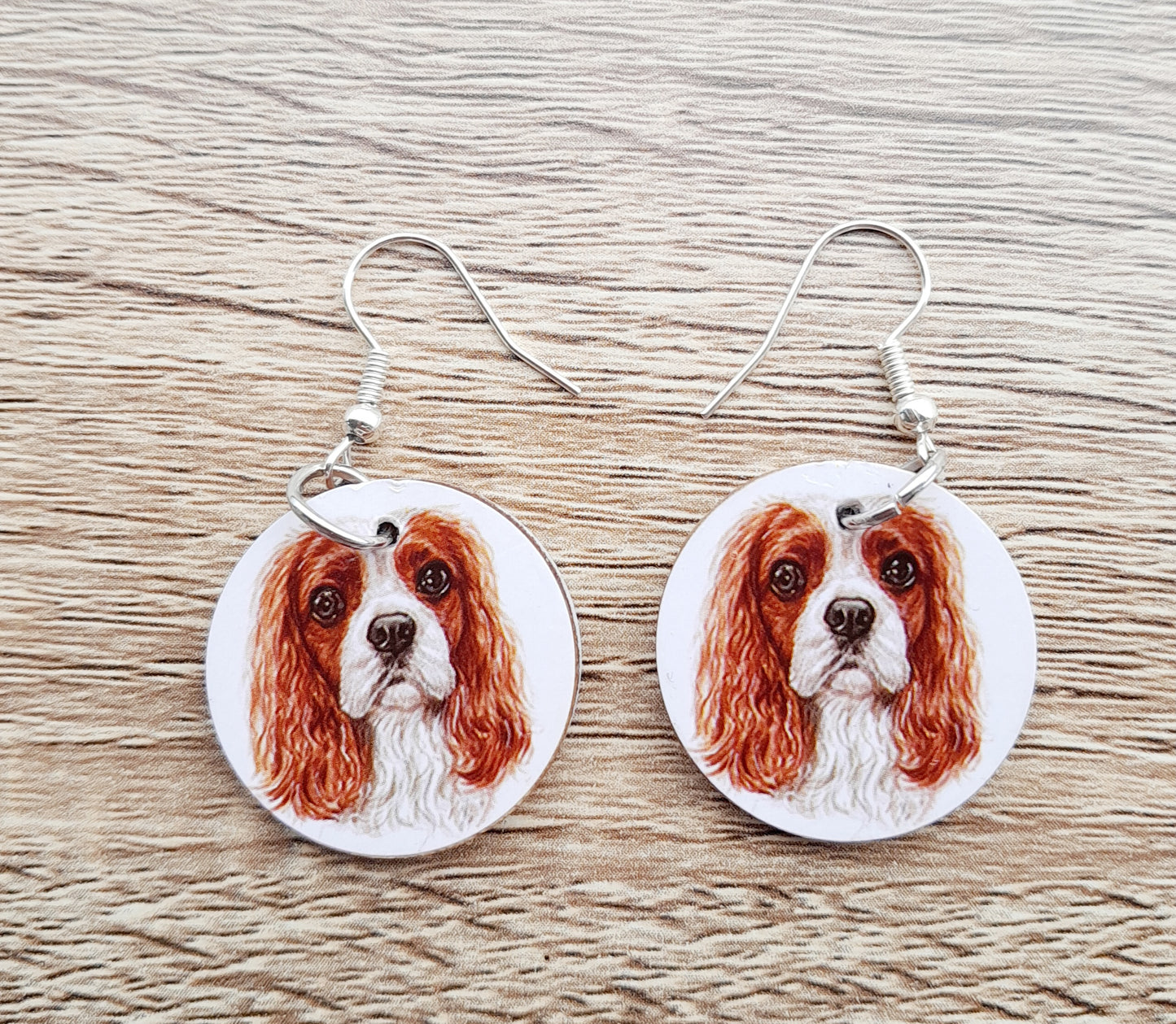 Dog earrings 1