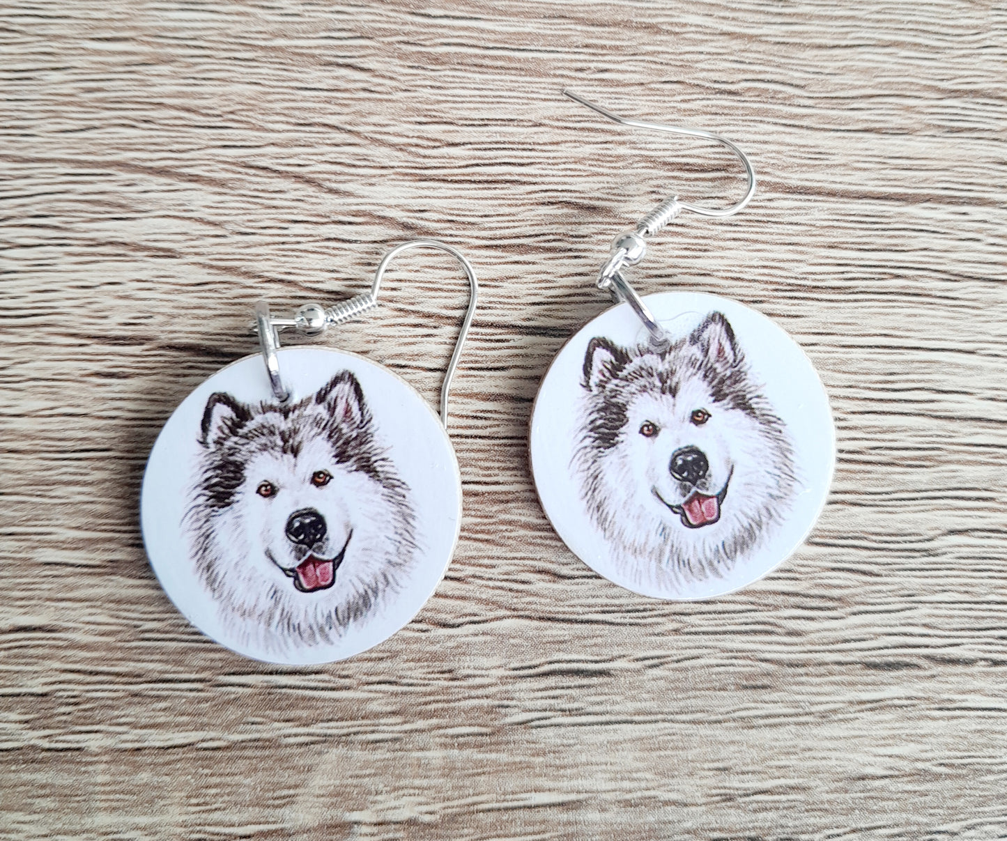 Dog earrings 2
