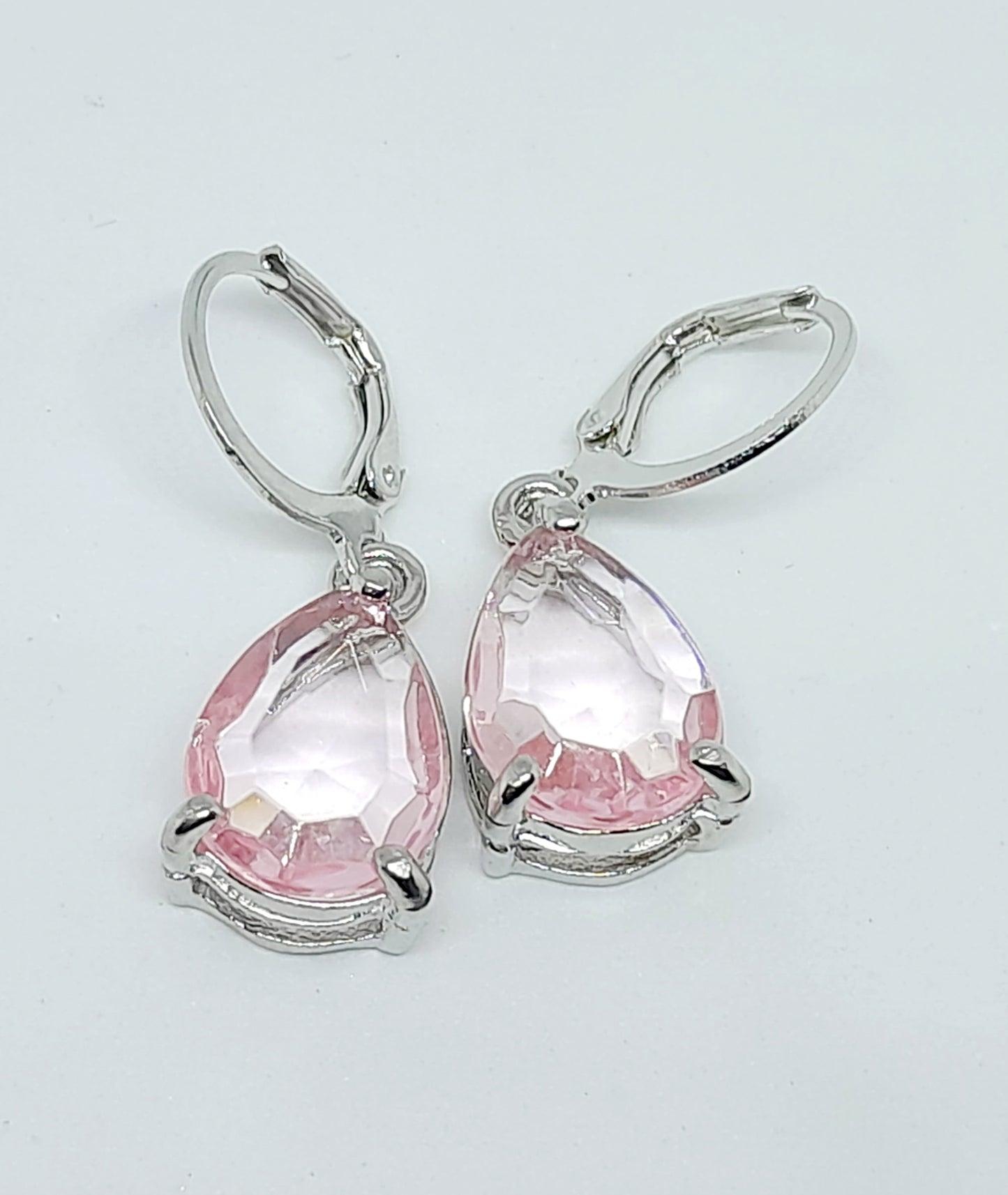 Pink earrings