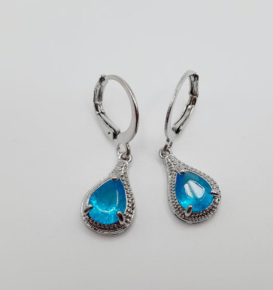 Blue earrings