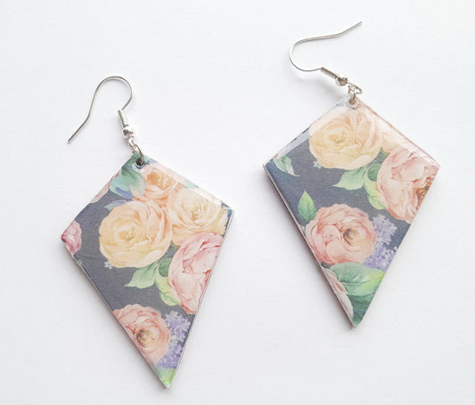 Rose earrings