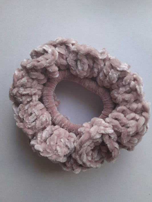 Velvet scrunchies - Pink