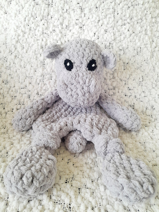 Hippo lovey/cuddly