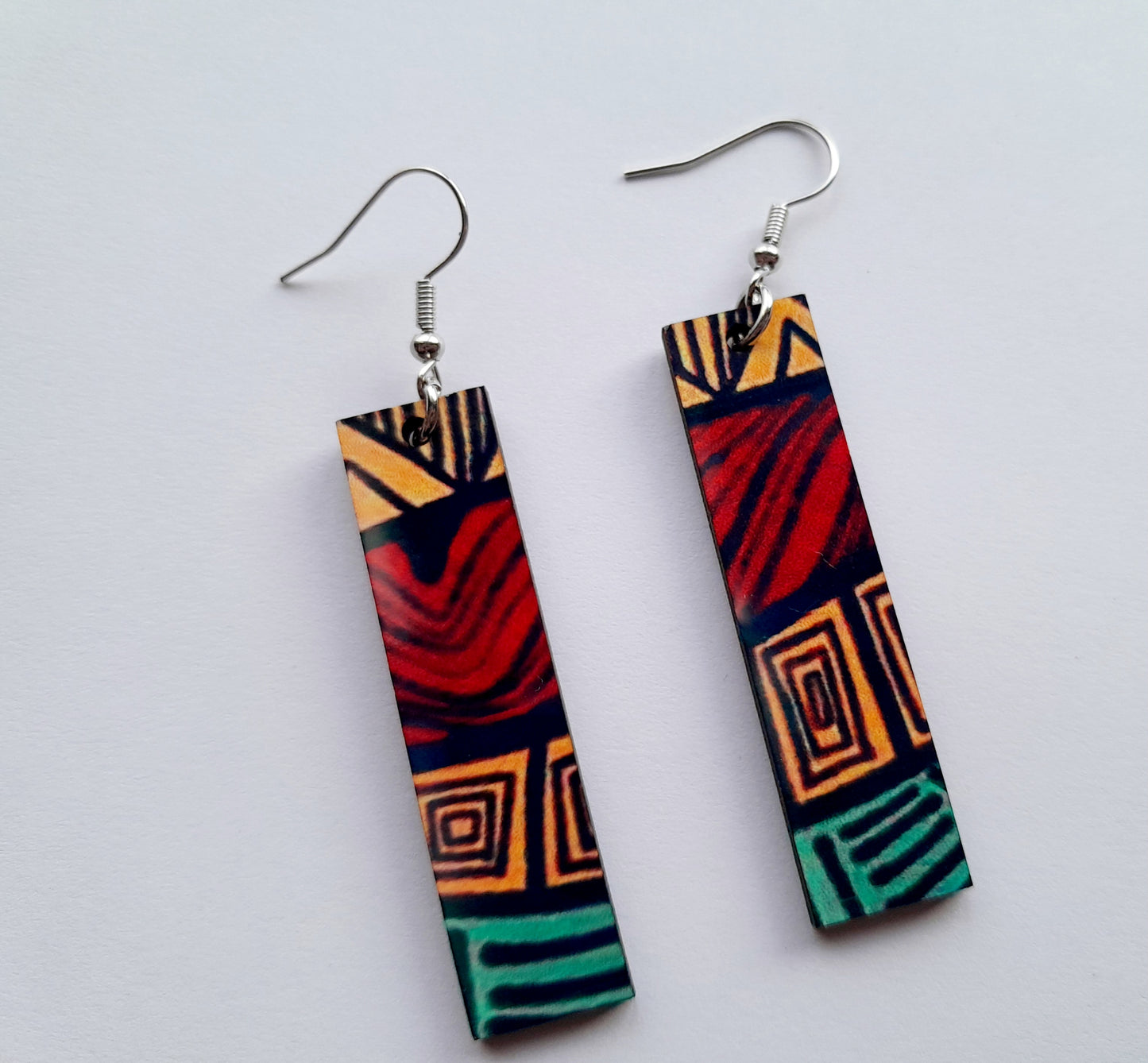 African earrings