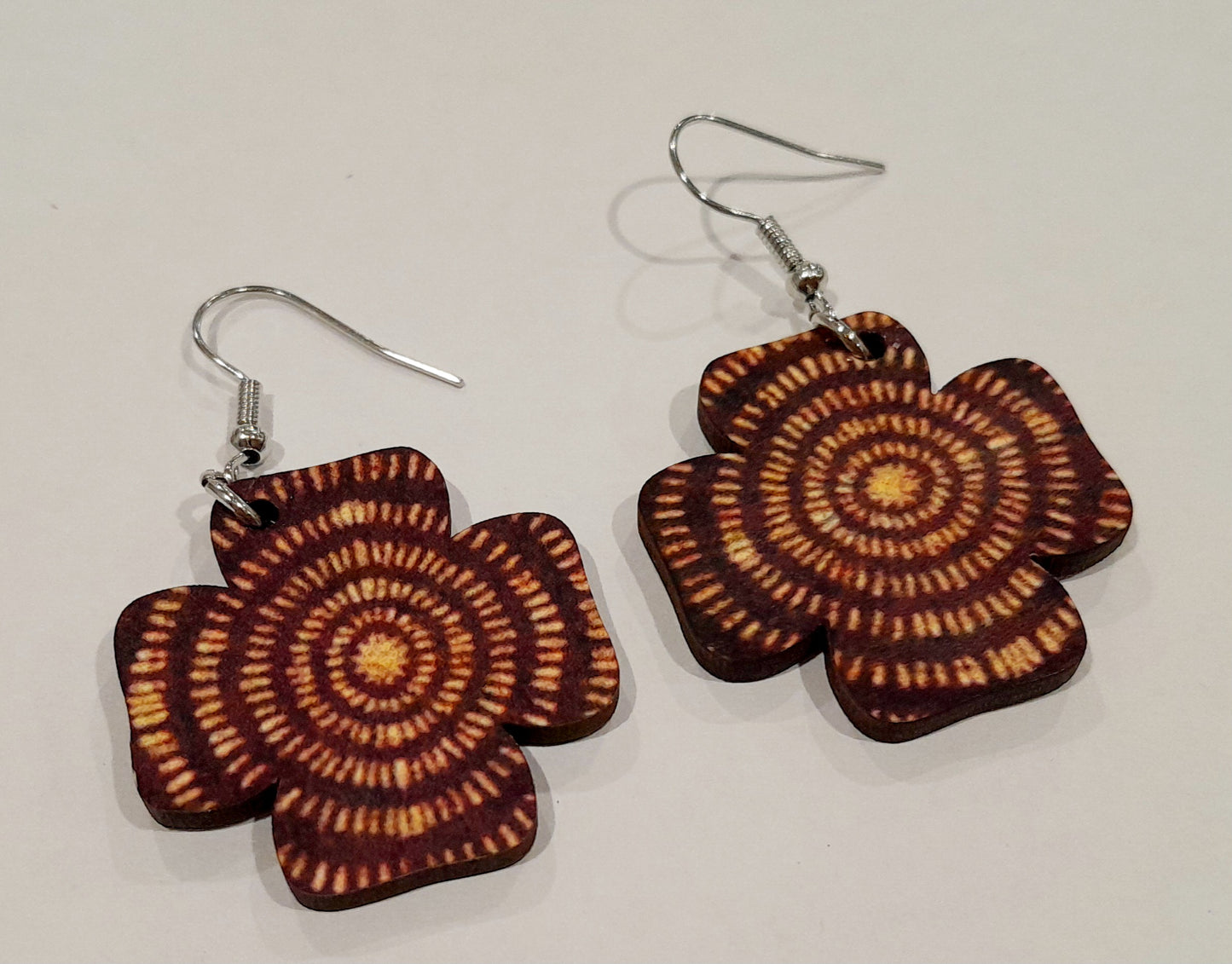 Spiral earrings