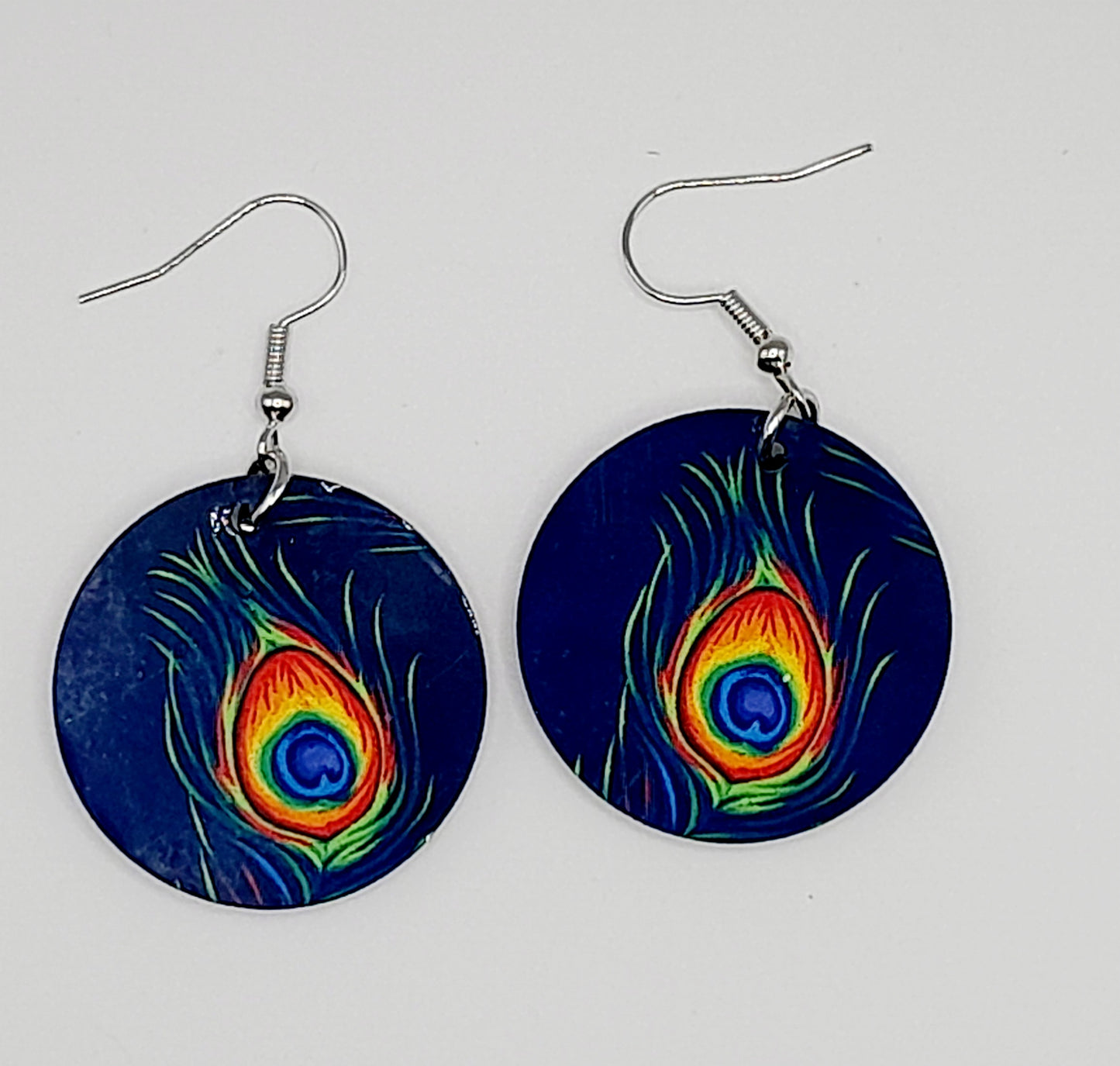 Peacock Earrings