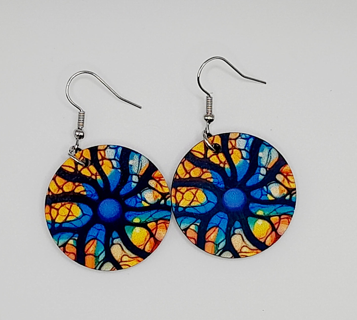 Multi colour earrings