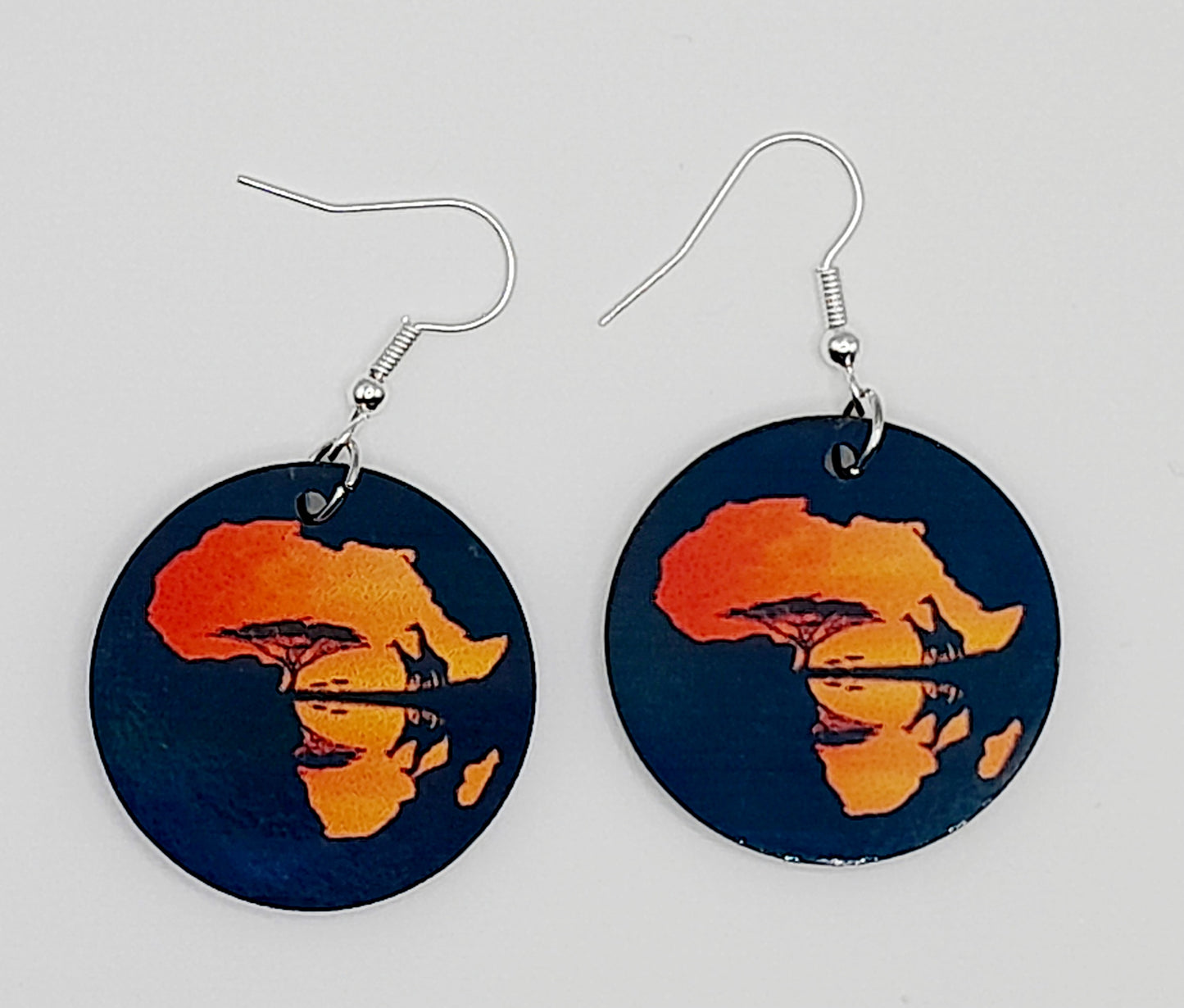 Stunning sunset earrings