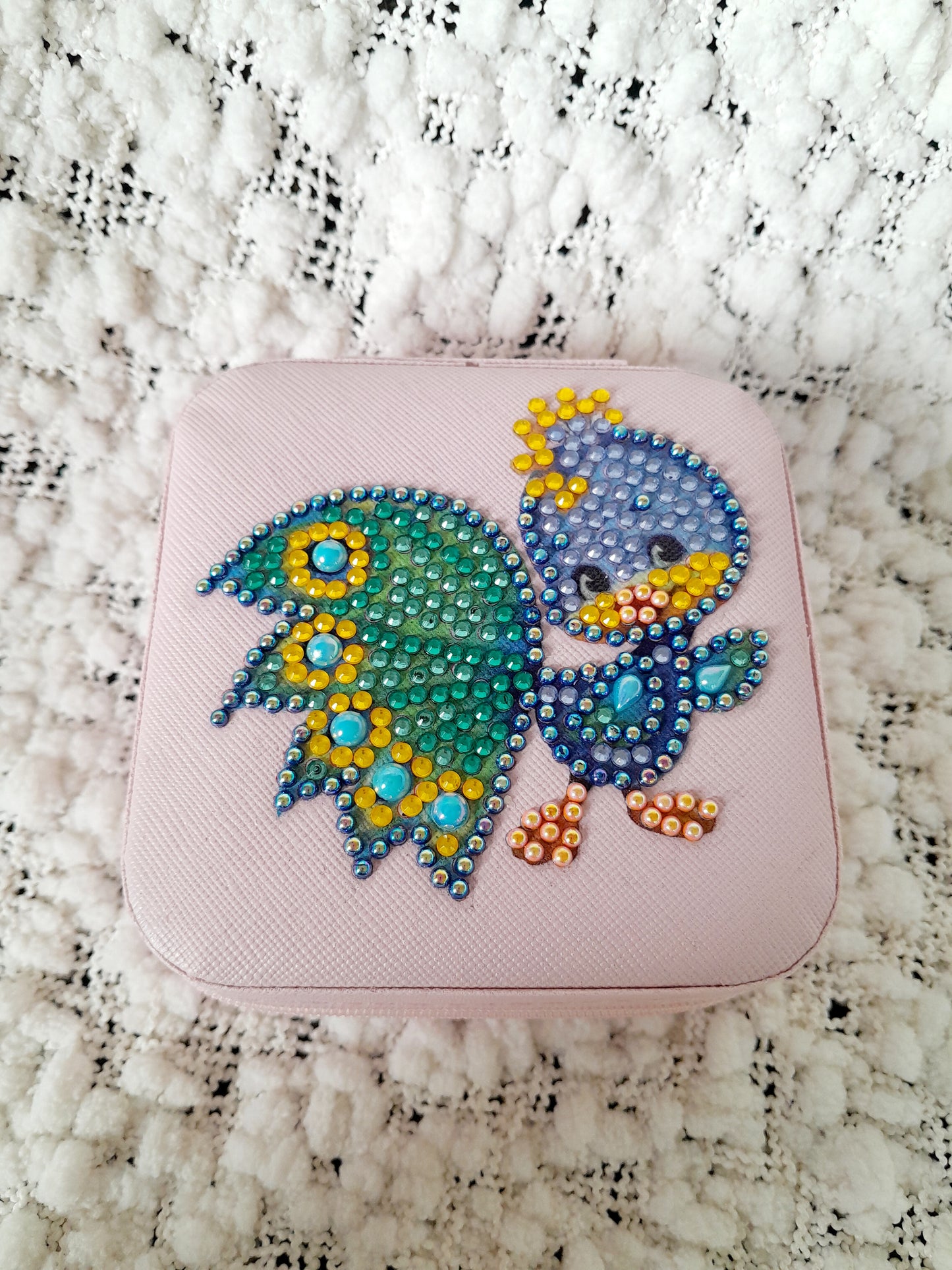 Peacock jewelry box