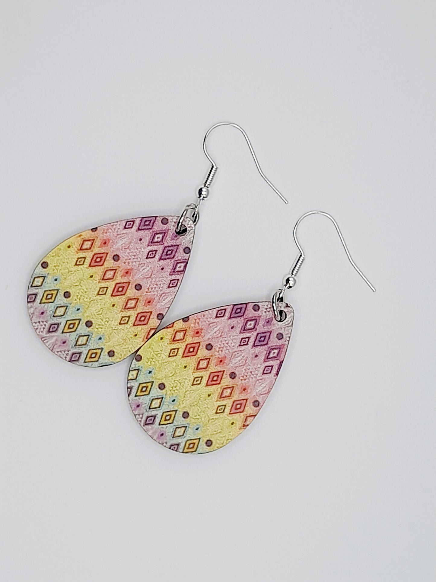 Colourful earrings