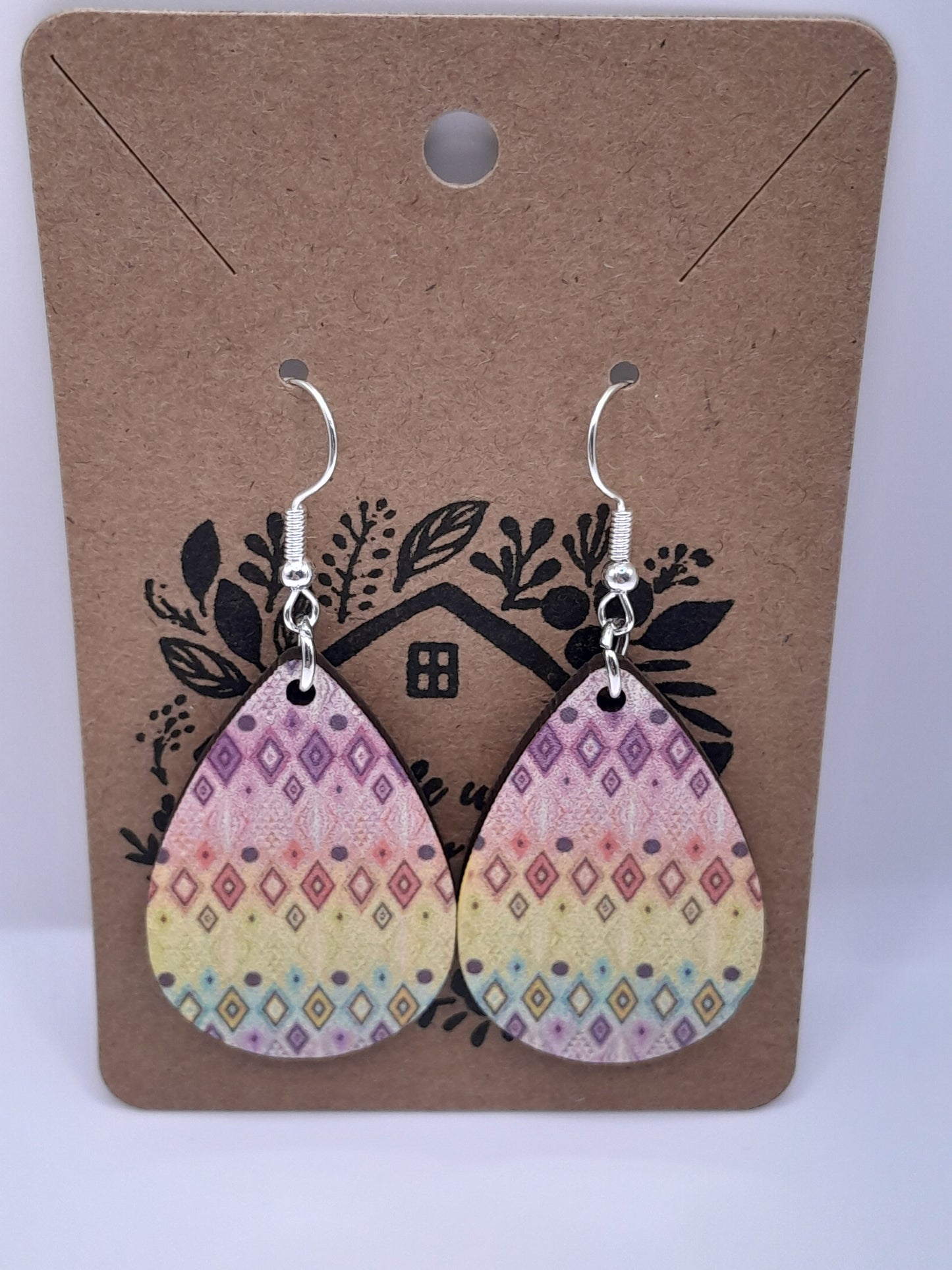 Colourful earrings