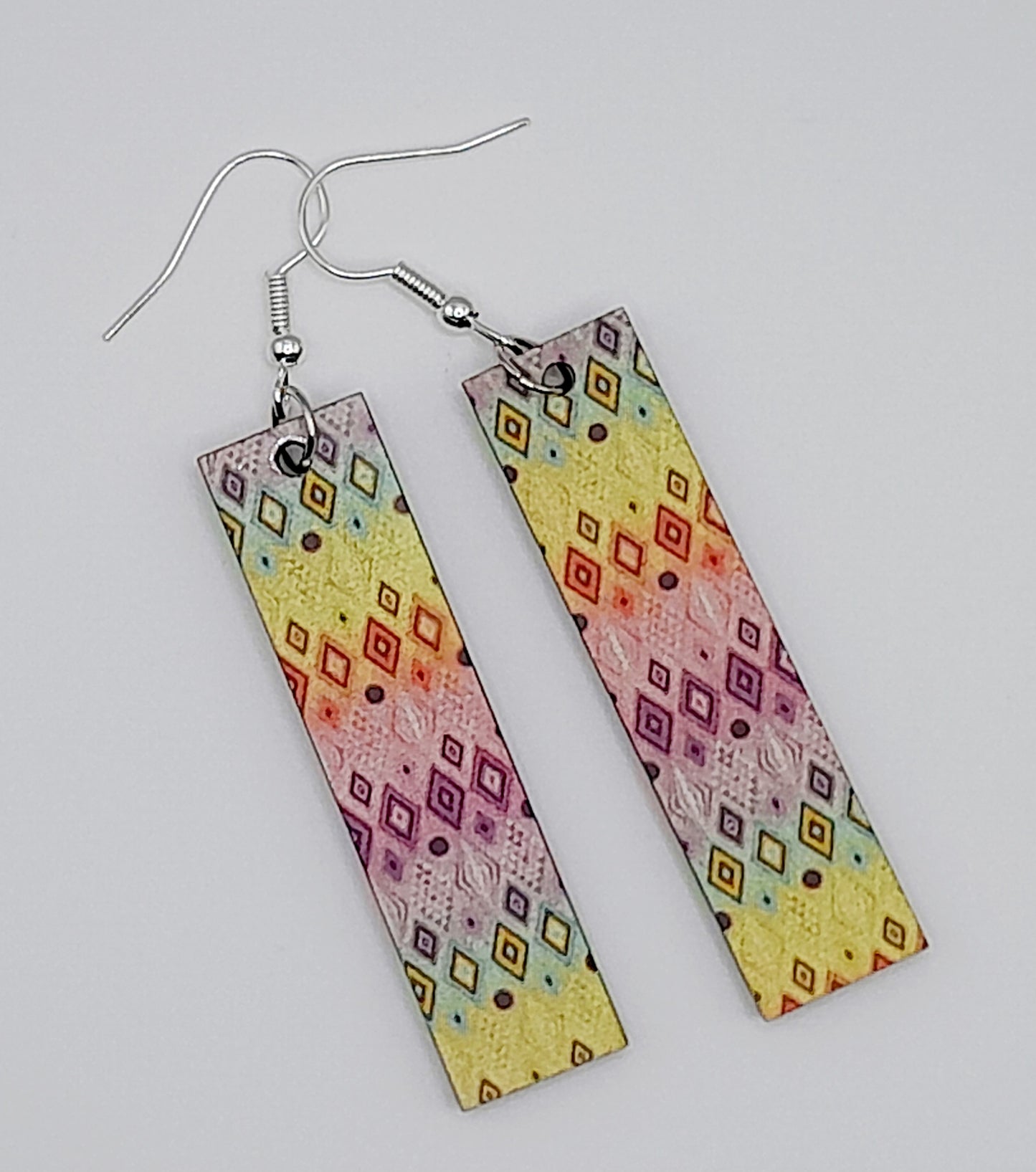 Multi colour earrings