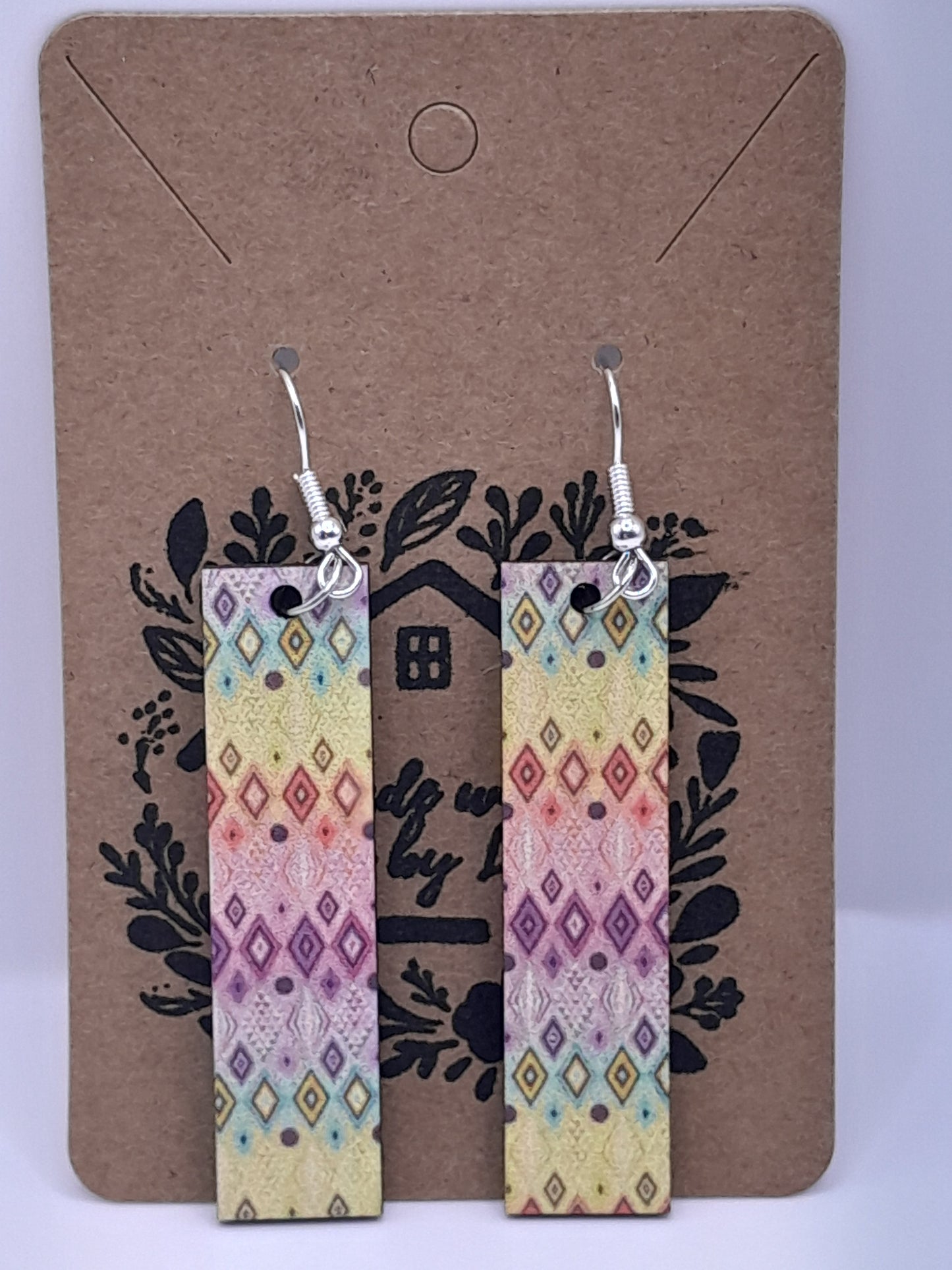 Multi colour earrings