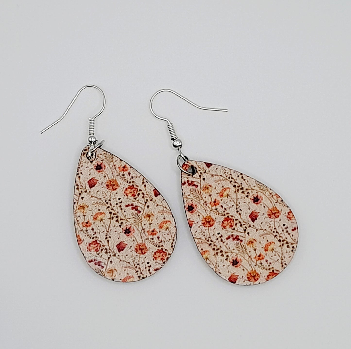 delicate flower earrings