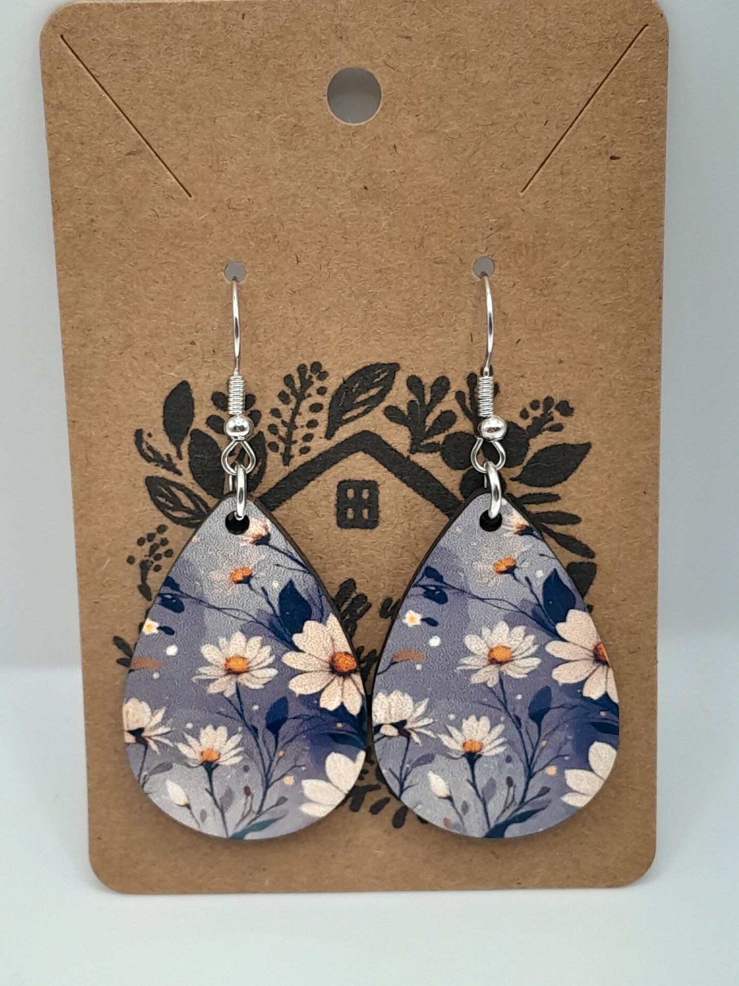 Flower earrings