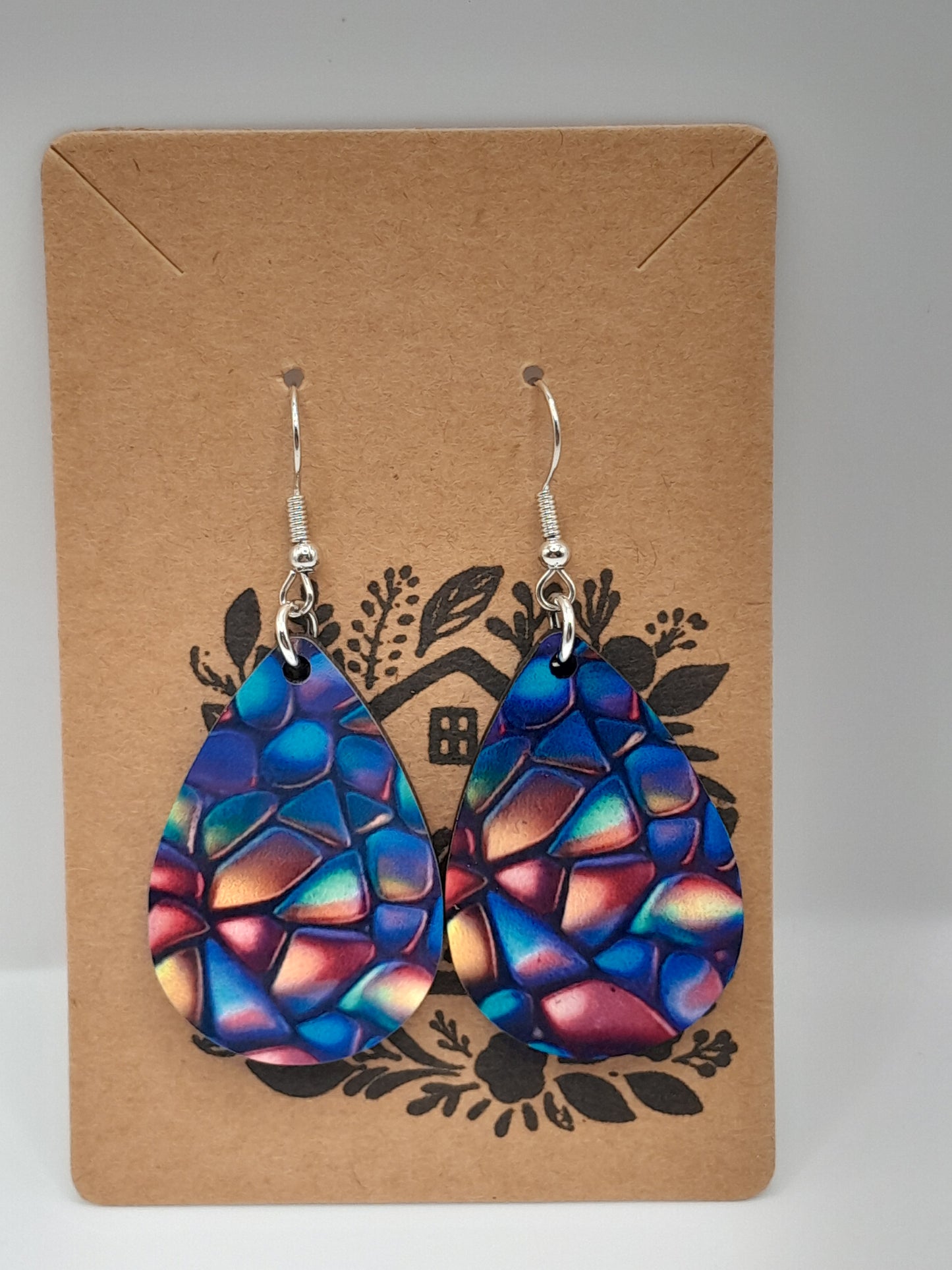 Colourful earrings