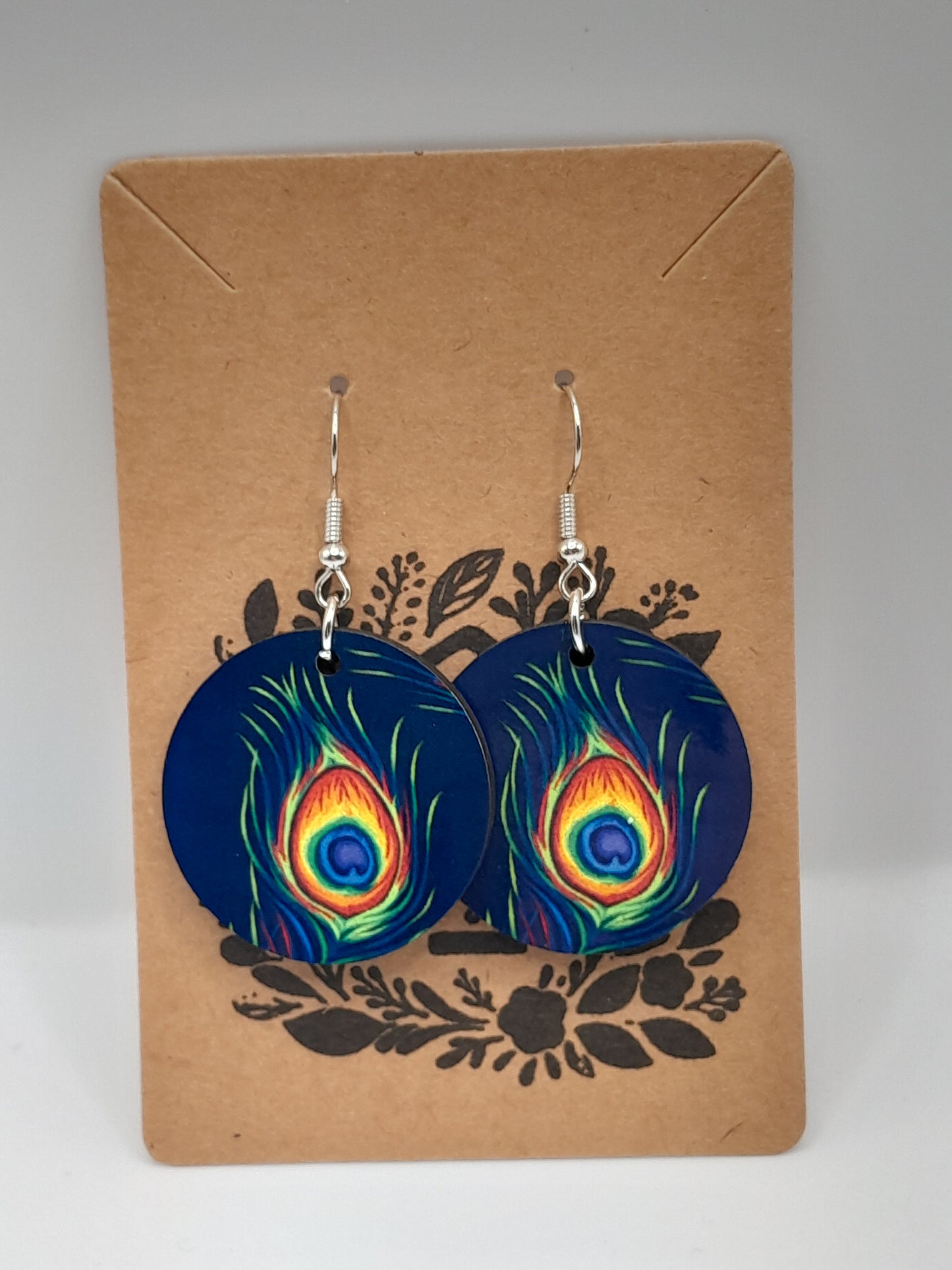 Peacock Earrings