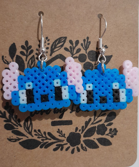 Stitch earrings