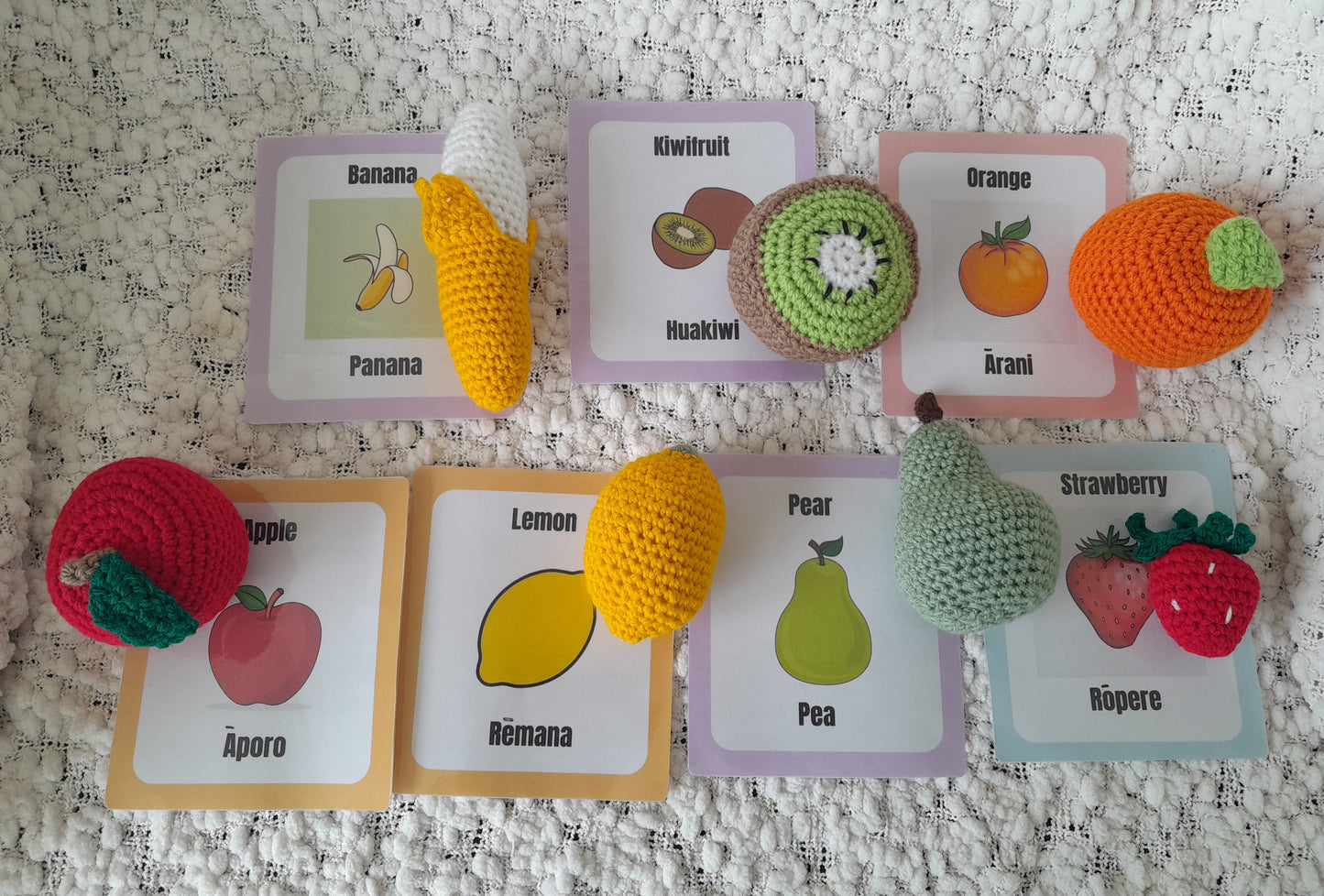 Te Reo Māori- Fruit matching game