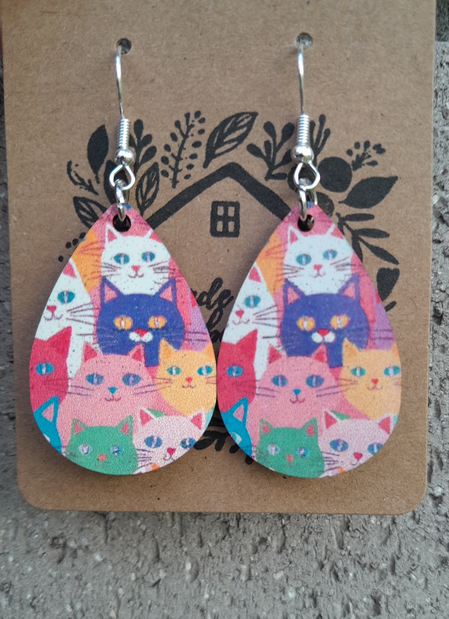 Cat earrings