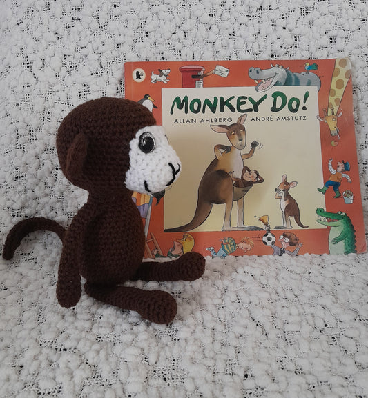 Monkey Do book & Buddy