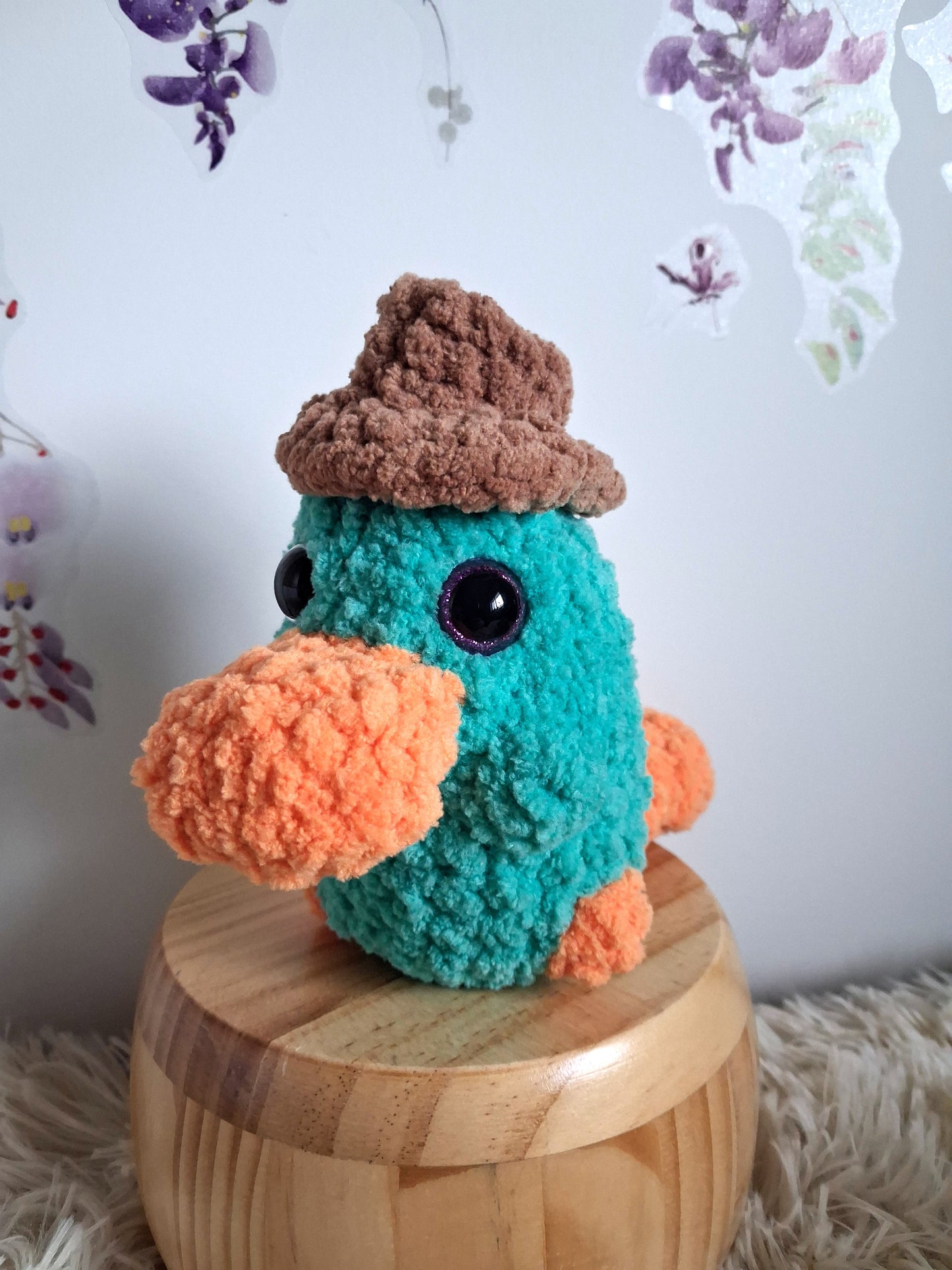 Perry the hat wearing platypus