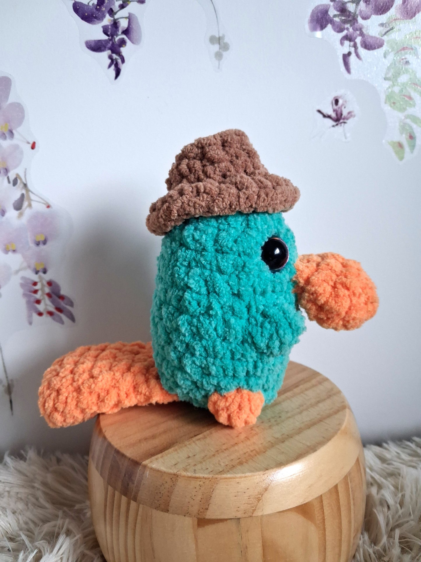 Perry the hat wearing platypus