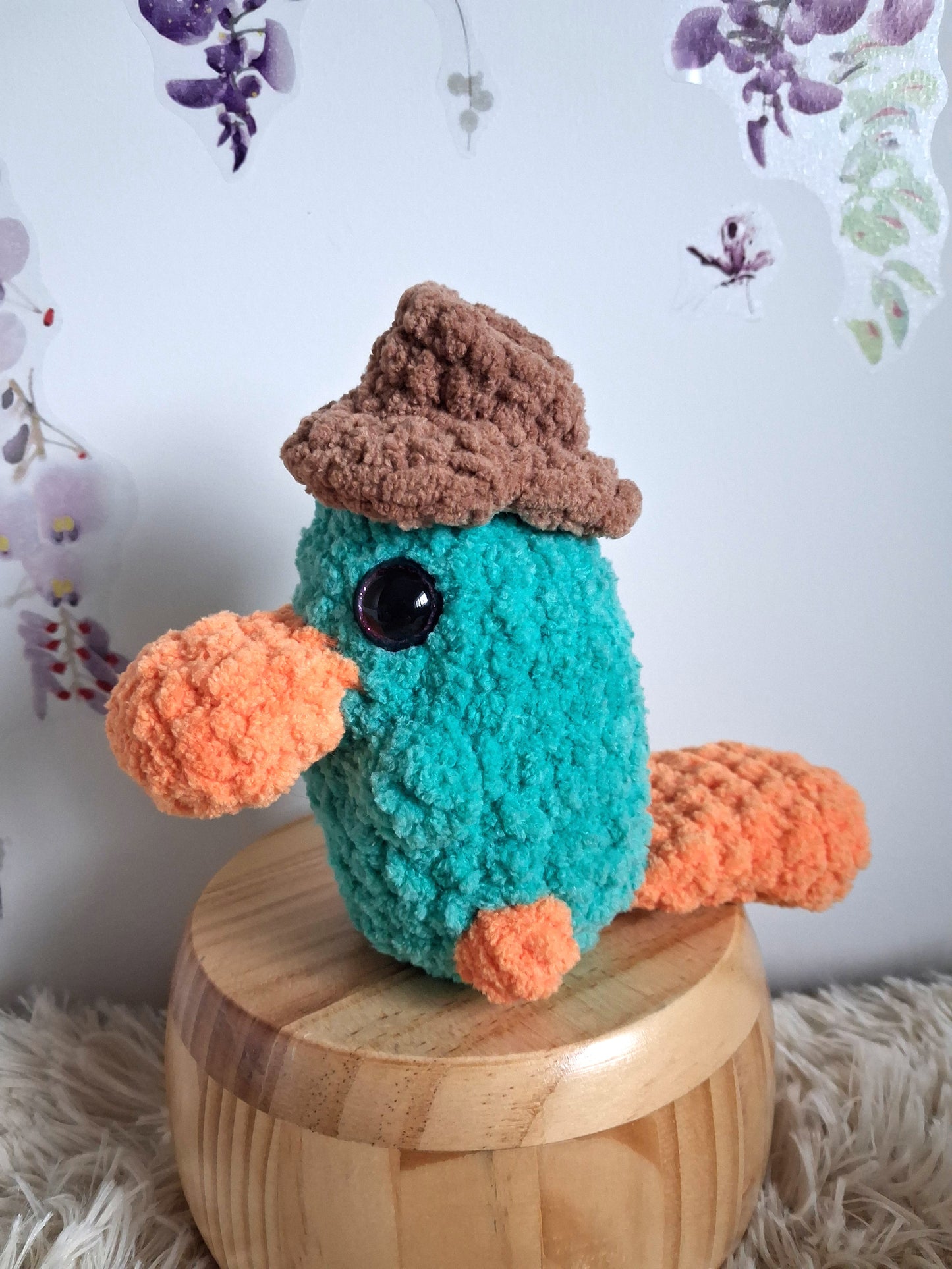 Perry the hat wearing platypus